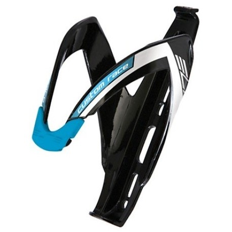 Portabidón Elite Custom Race negro logo azul